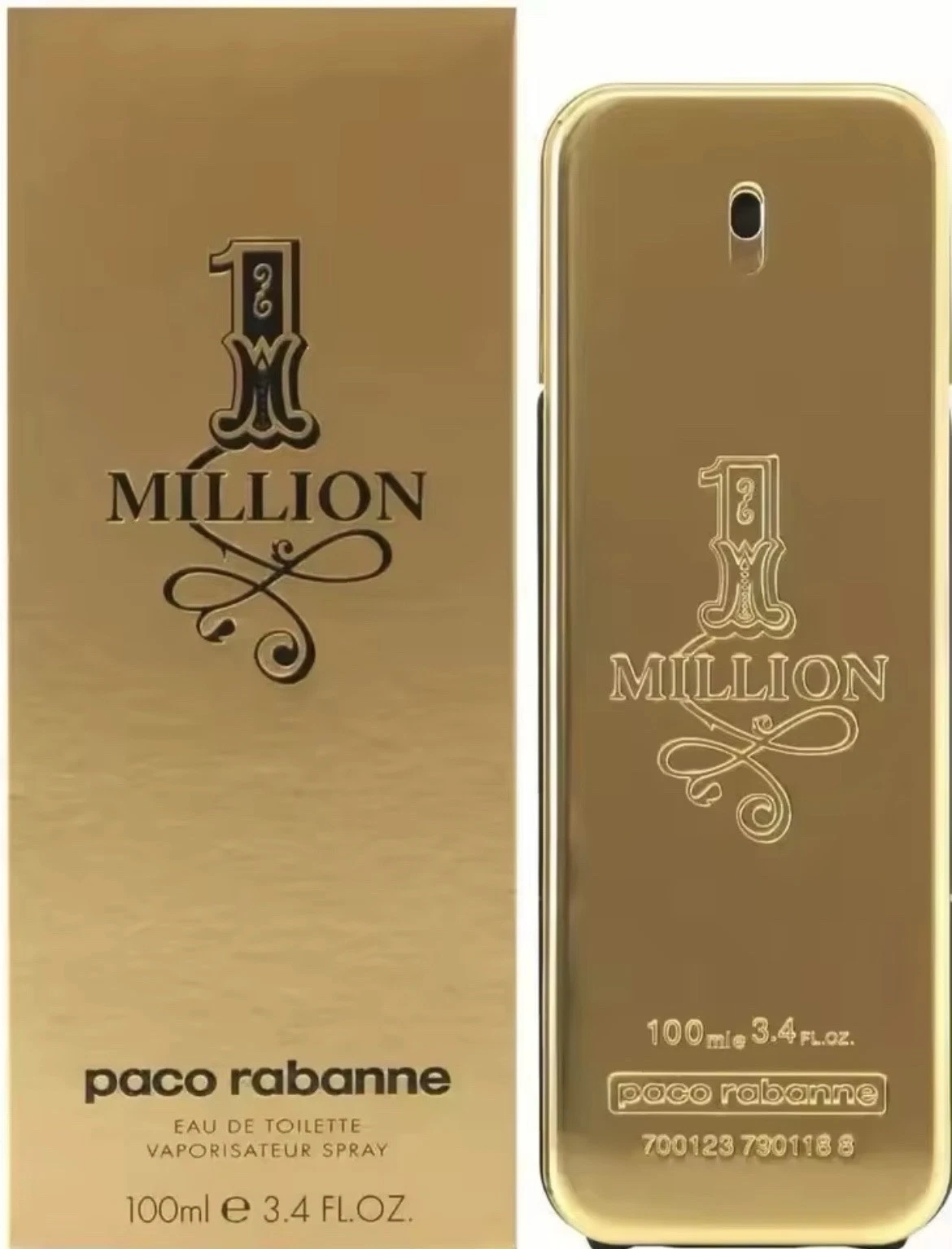 s-l1600 (69) Paco Rabanne 1 Million 100ml Eau de Toilette for Men - Image 1