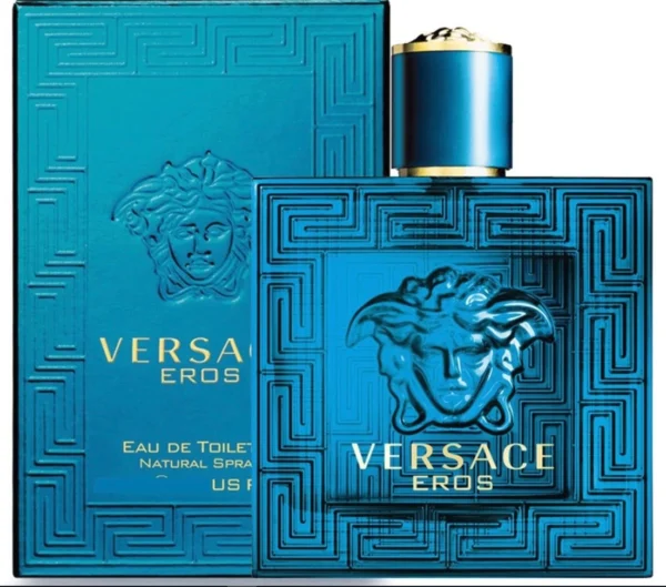 Versace Eros Eau De Toilette 3.4 oz / 100ml, Men’s Cologne Brand New In Box