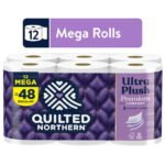 Quilted Northern Ultra Plush Toilet Paper, 12 Mega Rolls