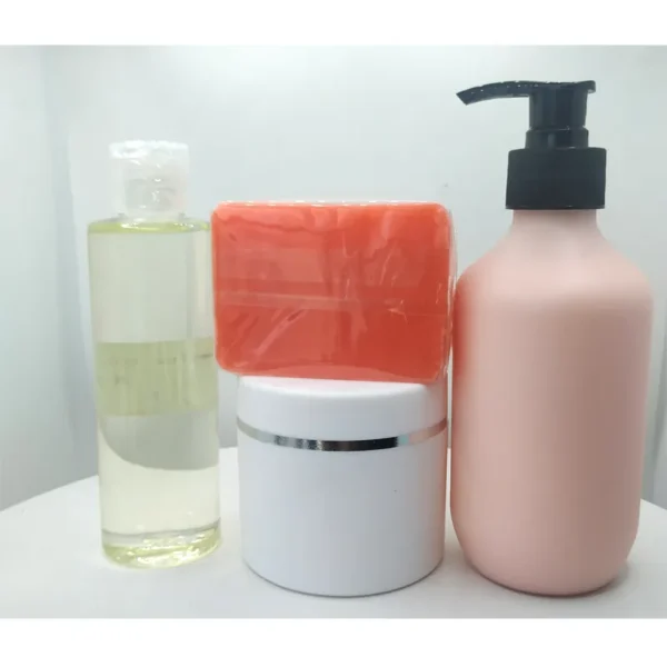2021 new papaya + lemon + carrot set brightening, whitening and moisturizing skin care products Guangzhou wholesale