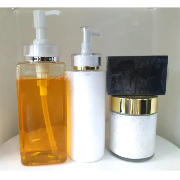 Luxury body four-piece set, whitening, bleaching, exfoliating and brightening skin