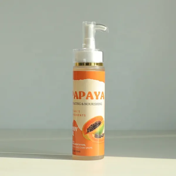 OEM Papaya body oil Vitamin C Vitamin E knuckle whitening Moisturizing dark spot removal