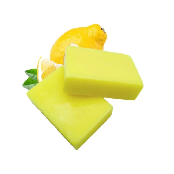 OEM wholesale whitening lemon soap bar moisture handmade bar soap for face and body use