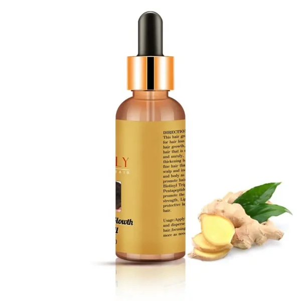 Anti Hair Loss Boosting Ginger Hair Treatment Growth Serum Natural Organic Hair Growth Oil
