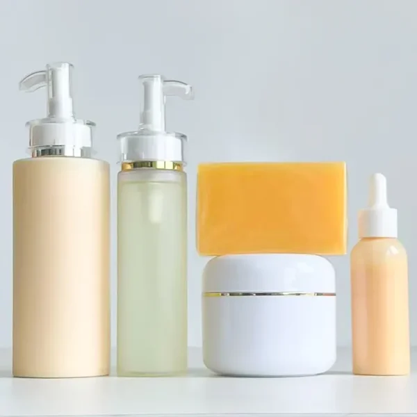 Brighten and Hydrate Serum Soap Bleaching Body Lotion Oil Kojic Acid Whitening Cream Papaya Beauty Set for AllSkin