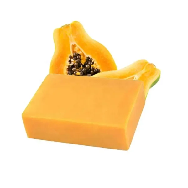 Organic Lightening Soap Face Wash Handmade Skin Whitening Facial Cleanser Papaya Kojic Acid Soap