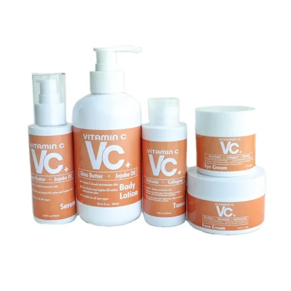Lwigs Adult Unisex Vitamin C Vegan Whole Sale Products Clean Vegan Organic Korean Skincare Face Care Sets