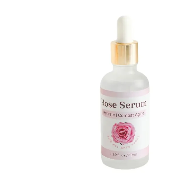 bleaching Wholesale OEM100% pure hyaluronic acid facial skin care whitening natural organic rose serum