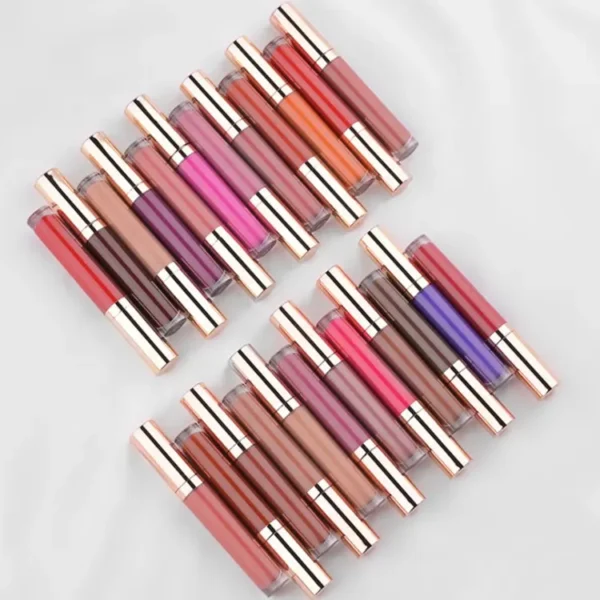 New Arrival Waterproof Vegan Lip Gloss Longlasting Nude Matte Liquid Lipstick