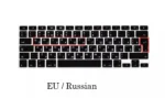 EU US Russian Language Keyboard Skin for Macbook Air 13 Russian Keyboard Cover A1466 Waterproof Keyboard Film Protector - Image 5