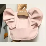 Soft PU Baby Infant Bibs With Pocket Dining Bib Waterproof Easy Clean Quick Dry INS Style Fashion Toddler Kids Bibs Smock - Image 3