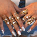 Statement Stainless Steel Delicate Shiny Cubic Zirconia Ring For Women High Quality 18K Gold PVD Plated Finger Jewelry Gift - Image 5