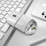 Frutiger Aero Aqua Liquid Mouse Cute Floating Aquarium Animal 2.4G+Bluetooth Wireless Optical Ocean Doll Mice For Laptop Desktop - Image 2