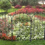 Garden Fences 10pcs Metal Fence Panels For Flower Bed Decorative Garden Fencing Animal Barrier Garden Fences And Borders For - Image 3