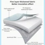 Foot bath bag on calf, foldable foot bath tub, portable home bedroom, winter foot bath tub, foot soaking tub, insulation, travel - Image 5