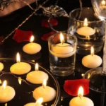 6/10/16Pcs Unscented Discs Candles Floating For Valentine's Day Party Wedding Home Bathtub Decor Romantic Confession Candlelight - Image 2