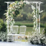 Stereoscopic Garden Arch Arbor Arbour Super Strong Metal Wedding Arch Decor Outdoor Pergola Trellis - Image 2