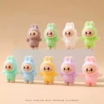 Lovely Lububu Anime Flocked DIY Action Figure Decorative Pendant Desktop Kawaii Dolls Car Ornaments Toy Christmas Gifts - Image 4