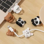WORTHBUY Desktop Cute Cable Organizers Holder Clips Desk Tidy Organiser Self Adhesive Cable Management Office Wire Cord Holder - Image 4