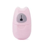 Travel Disposable Soap Paper Portable Small Soap Hand Soap Paper 50 Pack/box Bath Products Hotel Soap Paper Portable Soap - Image 5
