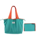 1PC Environmentally Friendly Shopping Bag, Foldable One Shoulder Carrying Bag, Portable Supermarket Grocery Bag - Image 6