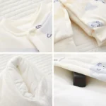 Somenie Newborn Baby Onesie Thickened Winter Pure Cotton Baby Bodysuit Warm Cotton Winter Cute Printed Boys Girls Onesie - Image 3