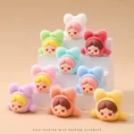 Lovely Lububu Anime Flocked DIY Action Figure Decorative Pendant Desktop Kawaii Dolls Car Ornaments Toy Christmas Gifts - Image 6
