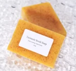 Natural Turmeric Kojic Scrub Soap Cleansing Bath Soap Oil Control & Whitening Kojic Turmeric Soaps for Face,Bath, Body - Image 2