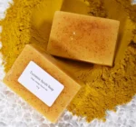 Natural Turmeric Kojic Scrub Soap Cleansing Bath Soap Oil Control & Whitening Kojic Turmeric Soaps for Face,Bath, Body - Image 3