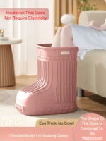 Portable foot bath barrel boot-shaped health foot bath barrel heat preservation massage winter foot bath barrel calf barrel - Image 4
