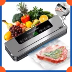 Vacuum Sealer Kitchen Food Storage Dry/Wet Food Vacuum Packing Machine Household Fresh Food Packing Machine Built-in Cutter