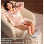 Foot bath bag on calf, foldable foot bath tub, portable home bedroom, winter footbath tub, foot soaking tub, insulation, travel - Image 5