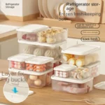 Stackable Food Storage Containers Set with Lids Leakproof Freezer Microwave Safe Fridge Organizer Kitchen Space Saving - Image 3