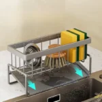 Dragon Head Kitchen Drain Rack Desktop Steel Wire Sponge Dishwashing Cloth Cloth Storage Rack Divine Utensil Sink Storage Rac - Image 3