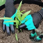 Claw Gardening Gloves for Planting Digging Stab Resistant Protective Latex Gloves for Vegetable Flower Garden Work Protective