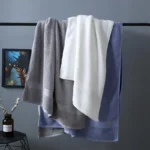 Cotton Bath Towel Adult Soft Absorbent Towels Bathroom Sets Large Beach Towel Hotel Spa Towels For Home - Image 2