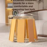 Foot Soaking Bag Over Calf Folding Foot Bath Bucket Household Portable Dormitory Winter Foot Wash Basin Heat Preservation - Image 3