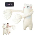 Remote Control Electric Baby Sleep Toy Cartoon Bear Shaped Plush Soothing Dolls Cartoon Baby Sleep Aid Comfort Soother Pillow