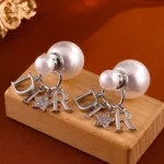 Elegant Business Pearl & Star Stud Earrings for Women Fashionable Travel Banquet Party Jewelry Accessory - Image 2