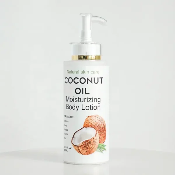 natural skin organic Whitening skin coconut oil lotion moisturizing body cream hydrating lotion coconut