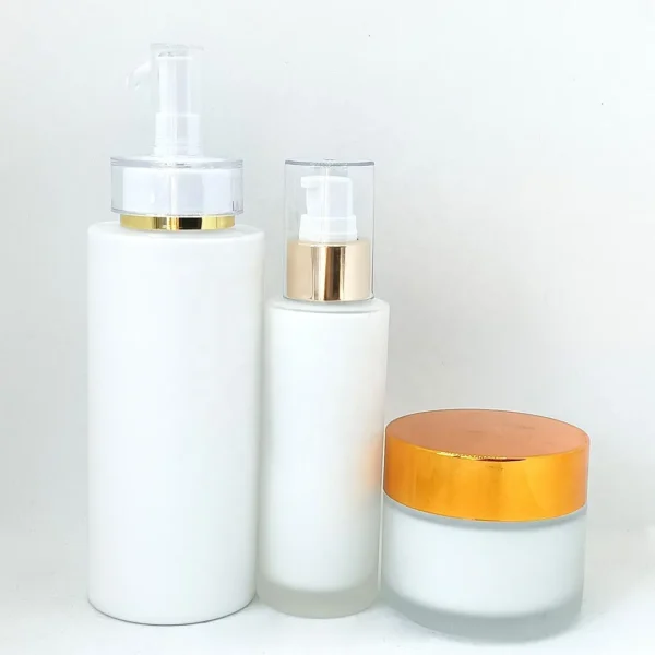 oem whitening skincare set face cream+face lotion+ body lotion moisturizer fade spots improve acne pimple skin