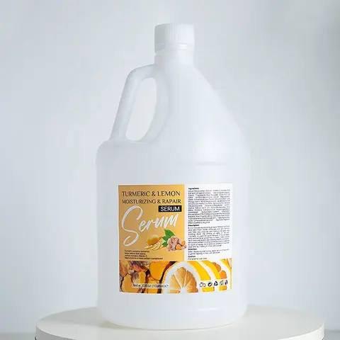 organic natural turmeric lemon serum for whitening glowing brightening skin anti acne oil control serum for all skin type